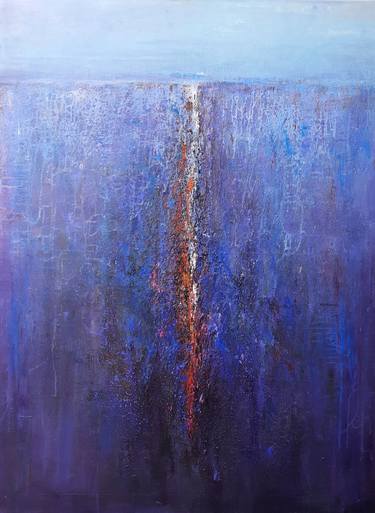 Original Artificial Intelligence Abstract Paintings by Anna Nesteruk