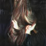 Hair - triptych 1 by Diego Palacios