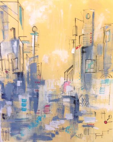 Print of Expressionism Cities Paintings by Patrice Drago