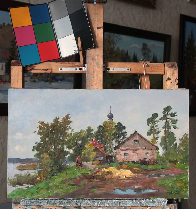 Original Realism Landscape Painting by Alexander Alexandrovsky