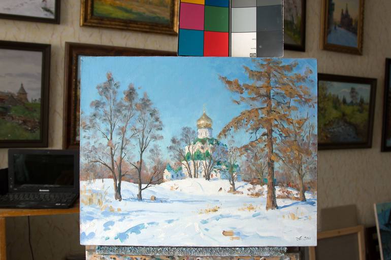 Original Realism Landscape Painting by Alexander Alexandrovsky