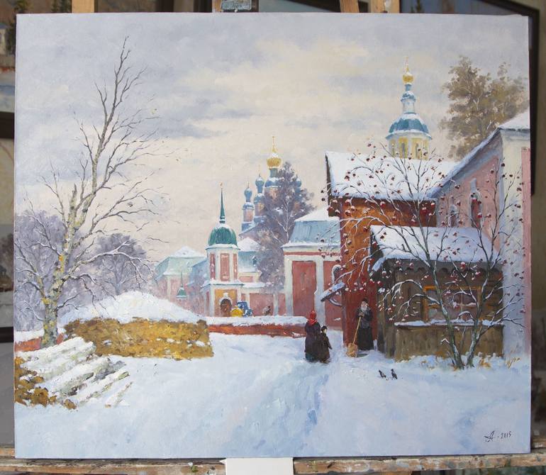 Original Realism Landscape Painting by Alexander Alexandrovsky