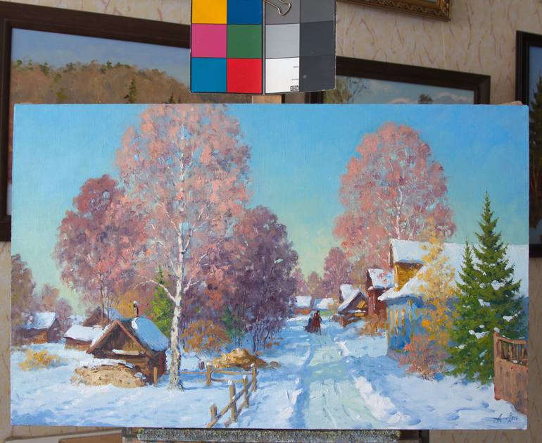 Original Realism Landscape Painting by Alexander Alexandrovsky