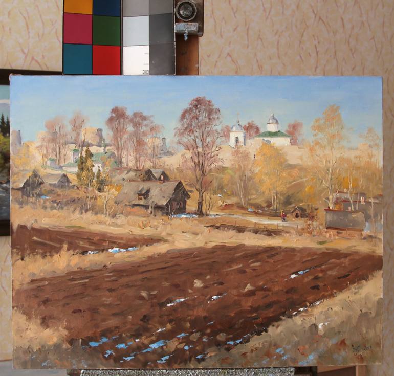 Original Realism Landscape Painting by Alexander Alexandrovsky