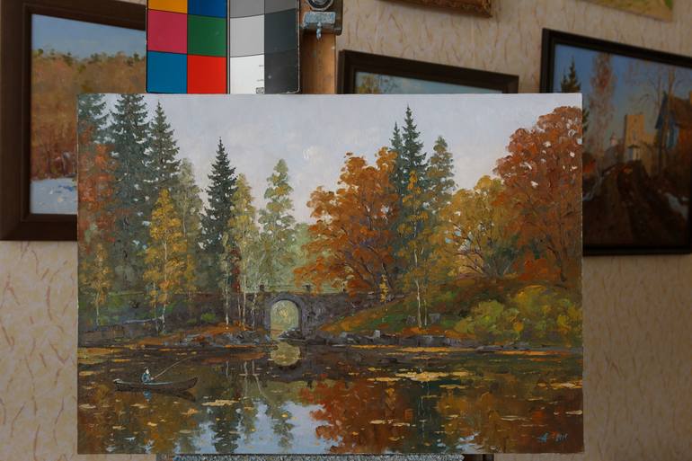 Original Realism Landscape Painting by Alexander Alexandrovsky