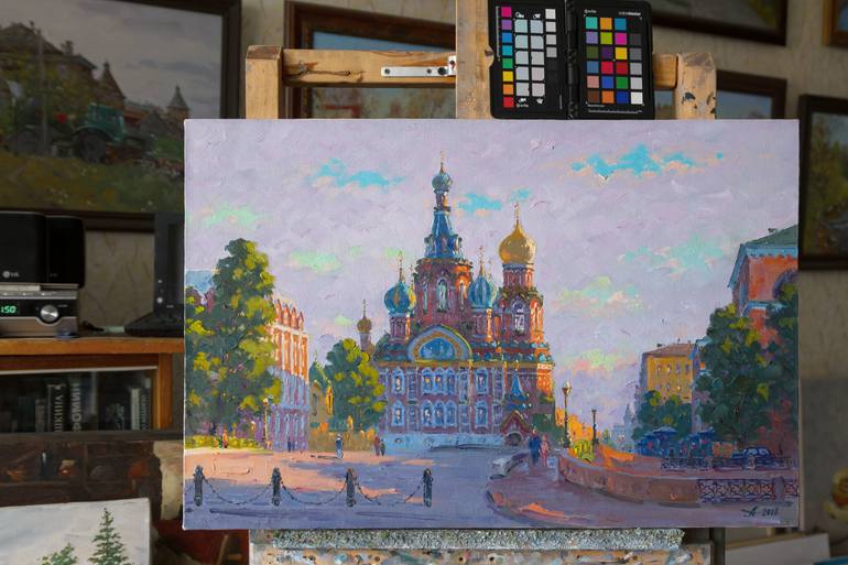 Original Realism Landscape Painting by Alexander Alexandrovsky