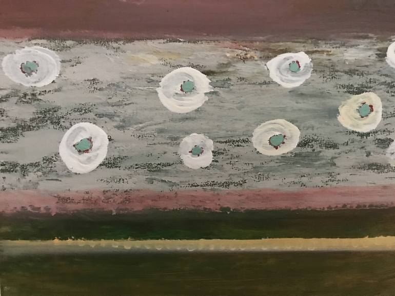 Original Abstract Painting by David Piller  Abstract Art on Canvas  MARTINI TIME
