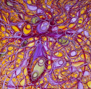 Original Abstract Painting by Sylvie Renault