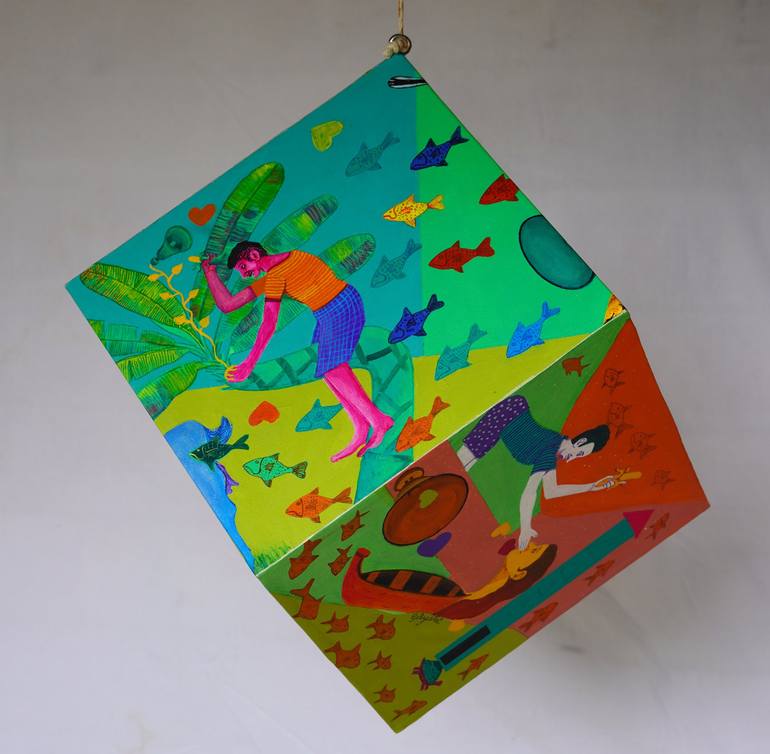 Original Conceptual Fantasy Installation by Ramachandran Alias Gayatri Artist Machingal
