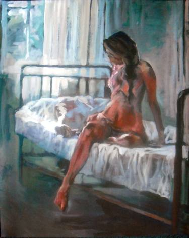 Original Realism Nude Paintings by Anthony Barrow