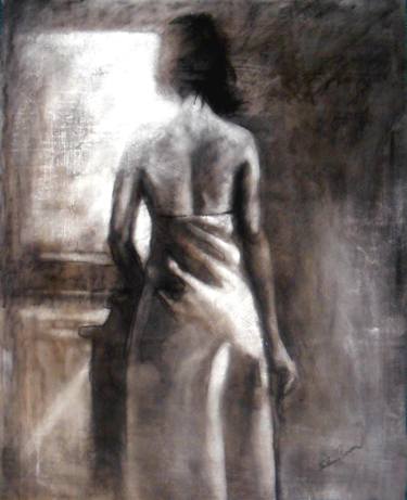 Original Impressionism Nude Drawings by Anthony Barrow