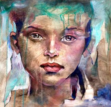 Original Impressionism Portrait Paintings by Anthony Barrow