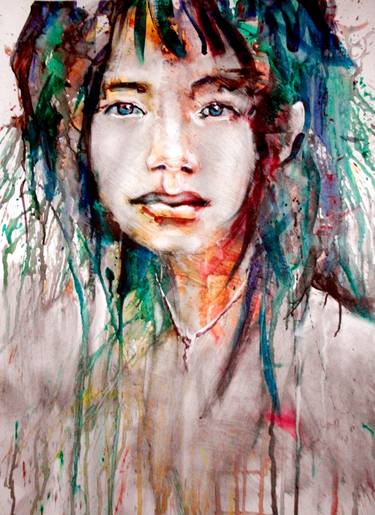 Print of Figurative Portrait Paintings by Anthony Barrow