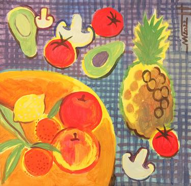 Print of Figurative Food Paintings by Marina Gorkaeva