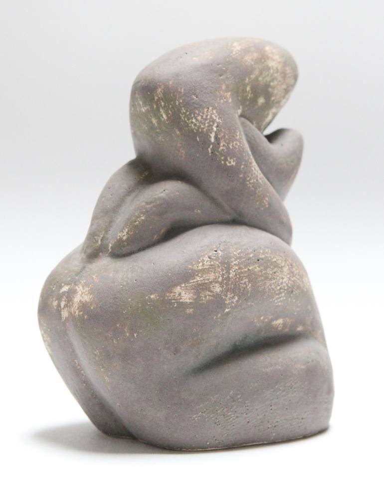 Original Figurative Love Sculpture by Marina Gorkaeva