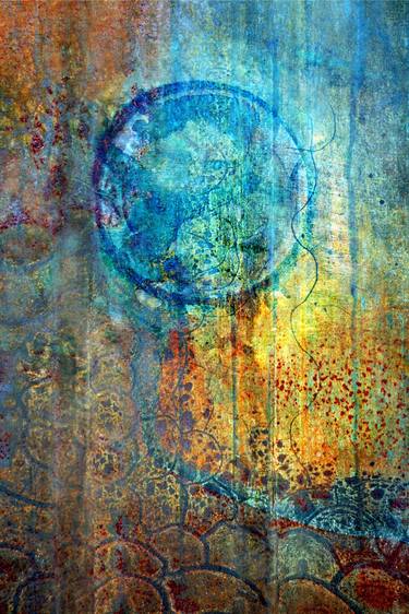 Original Modern Abstract Mixed Media by Luann Ostergaard