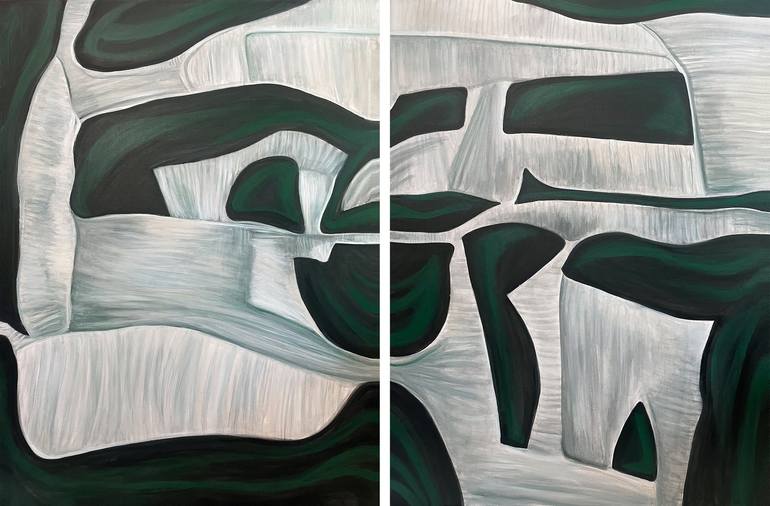 Original Abstract Paintings by Sara Lutz