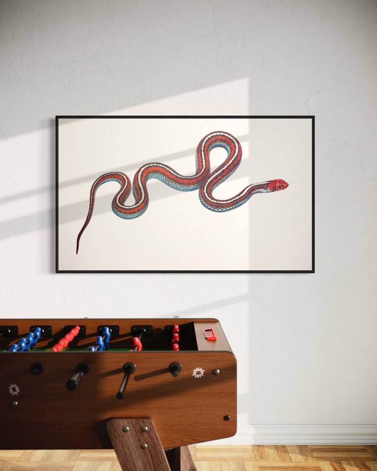 Original Modernism Animal Painting by Sara Lutz