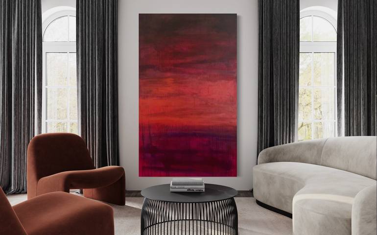 Original Abstract Painting by Sara Lutz