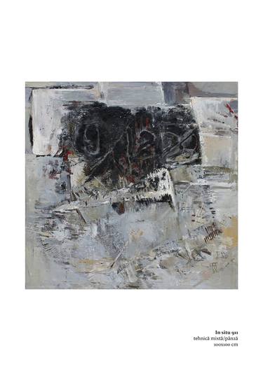 Original Abstract Painting by Teodor Ioan