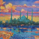 The clouds over Bosphorus by Dejan Sevo