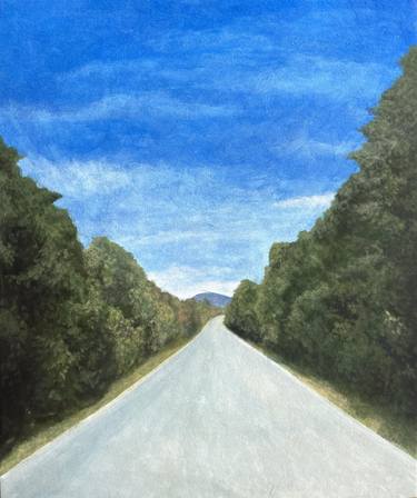 Original Impressionism Landscape Painting by Ari Kwon