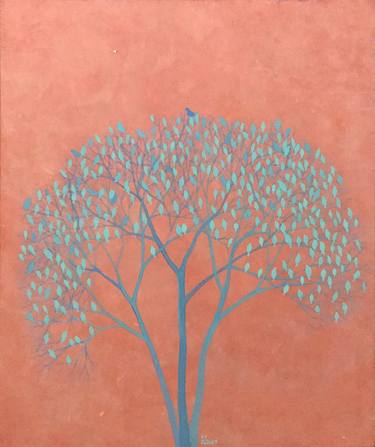Print of Fine Art Tree Paintings by Ari Kwon