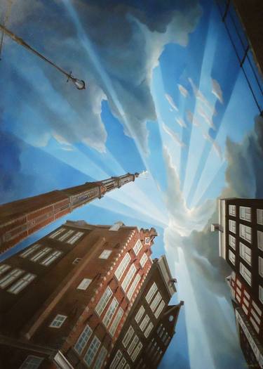 Original Figurative Architecture Paintings by Tobias De Haan