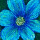 Blue Flower by Jo Mattison