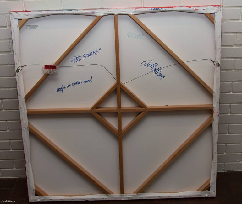 Original Abstract Expressionism Abstract Painting by Jo Mattison