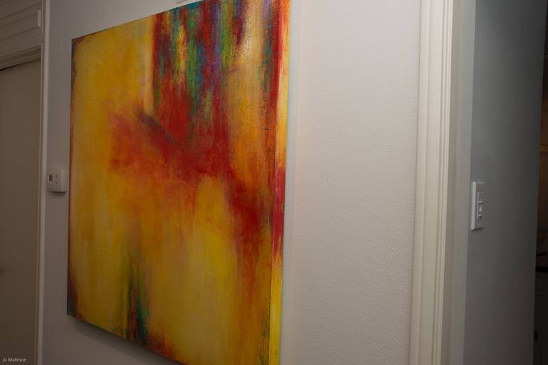 Original Abstract Painting by Jo Mattison