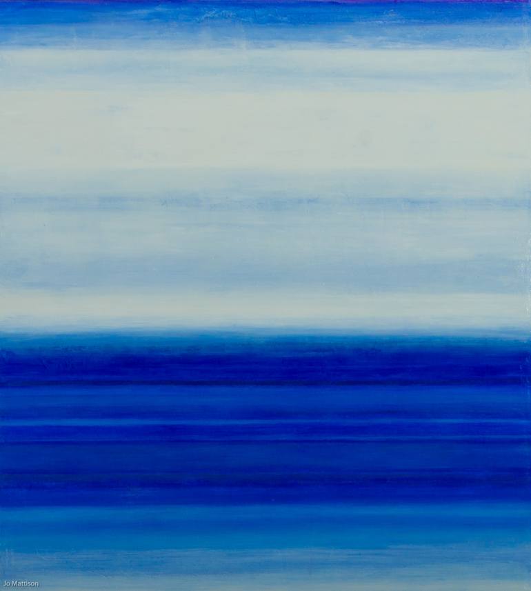 Aegean Sea Painting By Jo Mattison Saatchi Art