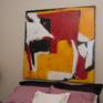 Painting shown in a bedroom here. Could work in many situations.