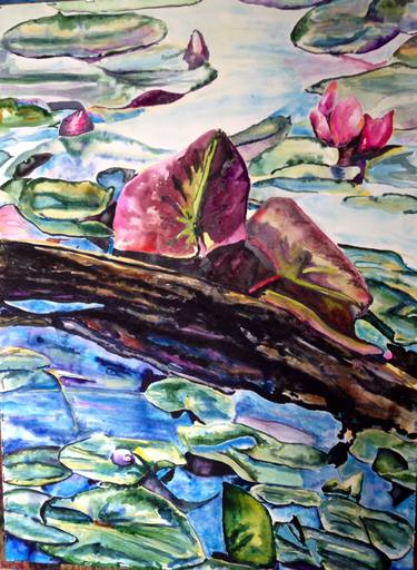 Original Impressionism Nature Paintings by Sandi Ludescher