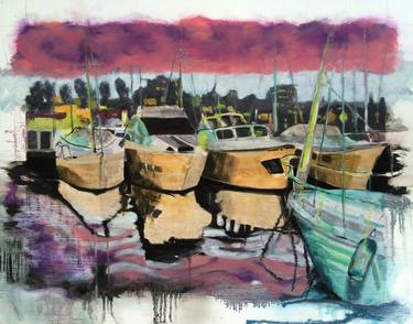 Original Yacht Paintings by Chelsea Owens