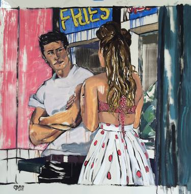 Original Pop Art Celebrity Paintings by Chelsea Owens