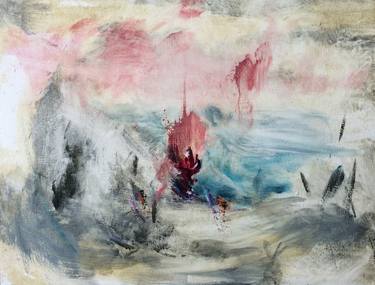 Original Abstract Expressionism Abstract Paintings by Chelsea Owens