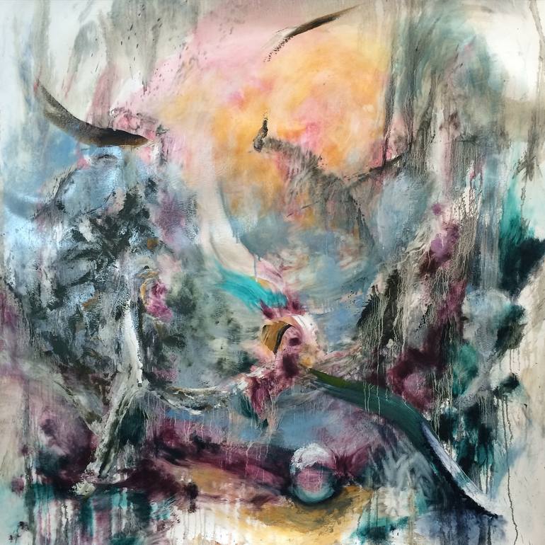 Montecito Abstract # 1 Painting by Chelsea Owens | Saatchi Art