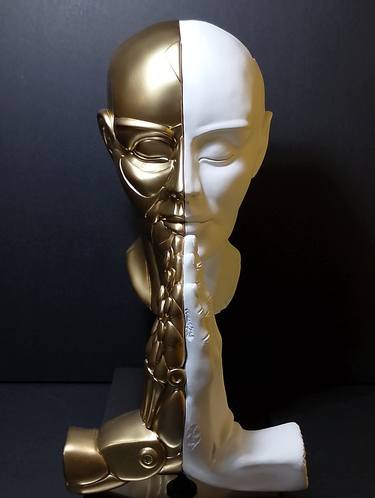 Original Surrealism Body Sculpture by Renzo Gamonet