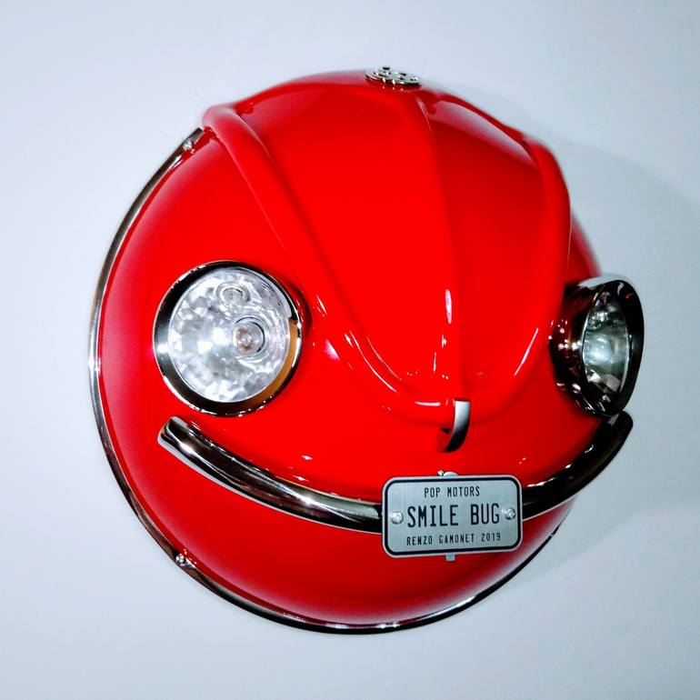 Original Pop Art Automobile Sculpture by Renzo Gamonet