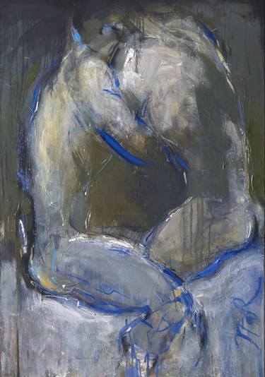 Original Abstract Expressionism Nude Paintings by Tetiana Tarasenko