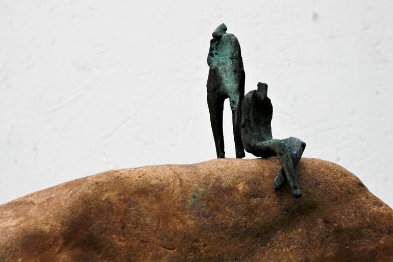Original Conceptual People Sculpture by Mihaela Kamenova