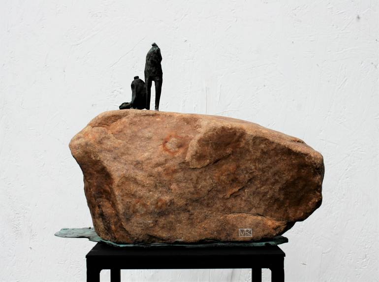 Original Conceptual People Sculpture by Mihaela Kamenova