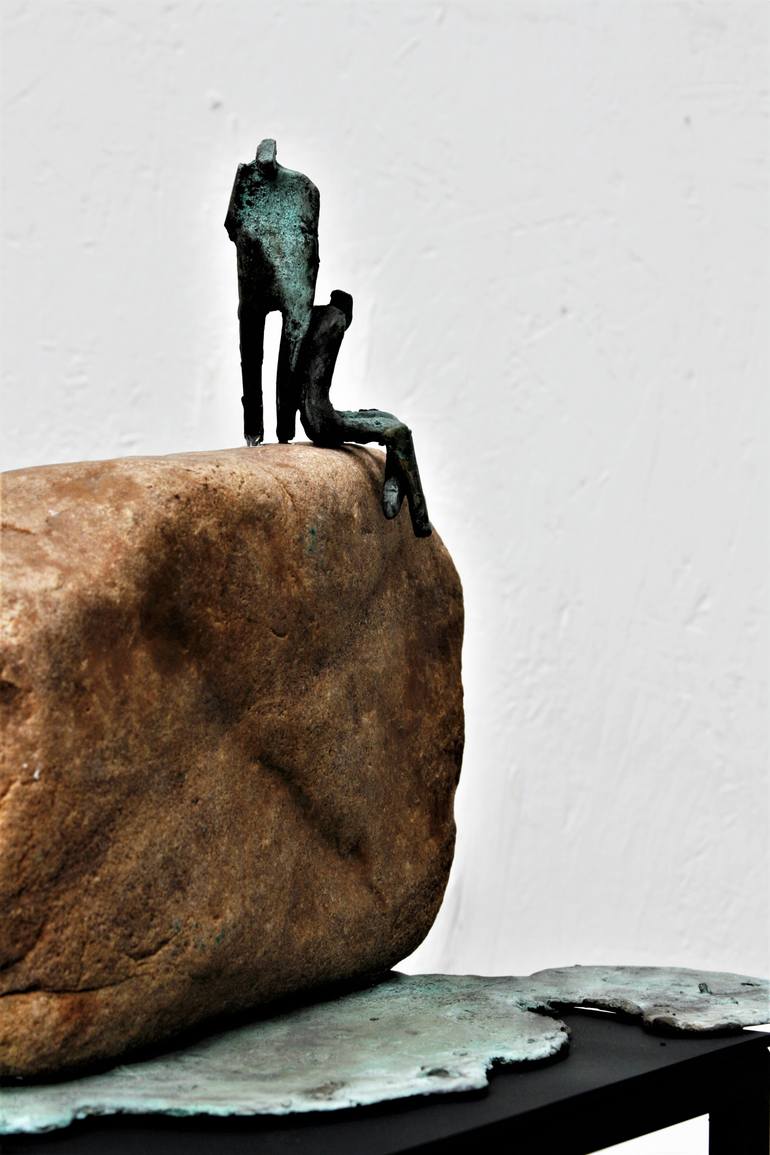 Original Conceptual People Sculpture by Mihaela Kamenova