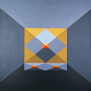 Original Geometric Paintings by Paweł Korab Kowalski