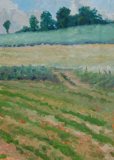 Original Landscape Paintings by Wolfram Diehl