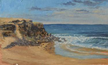 Original Fine Art Beach Paintings by Wolfram Diehl