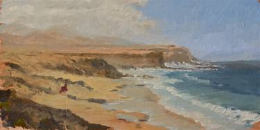 Original Fine Art Beach Paintings by Wolfram Diehl