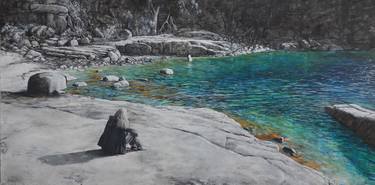 Original Realism Water Paintings by wayne edwards