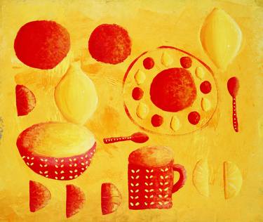 Print of Fine Art Food Paintings by Julie Nicholls